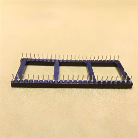 2.54mm Pitch Connector 50pin Straight Terminal W=22.86mm H=3mm IC Socket