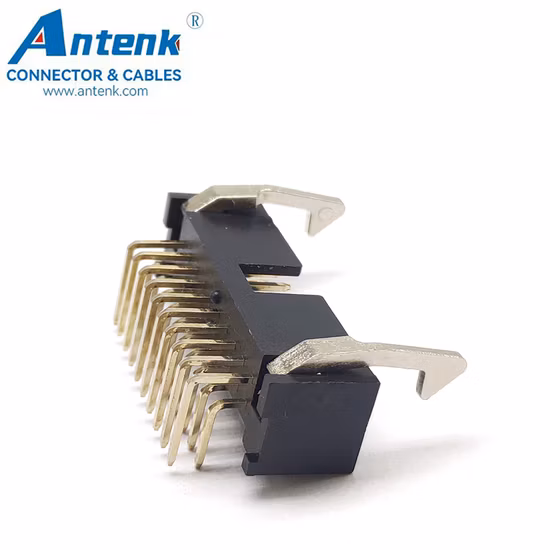 2.54mm Pitch Ejector Header Box Header with Metal Latch