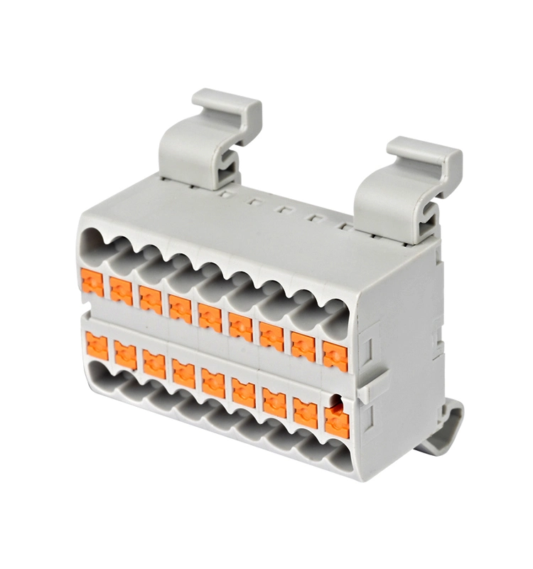 Ptfix 6-18X2, 5 2.5mm2 Phoenix Equallent Feed-Through Plug-in Connection Terminal Block