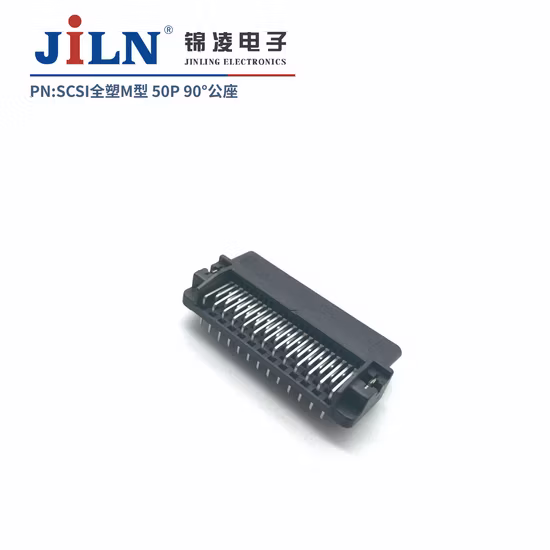 Jiln SCSI SCSI Full Plastic D Type Connector Factory Supplier Io Connector