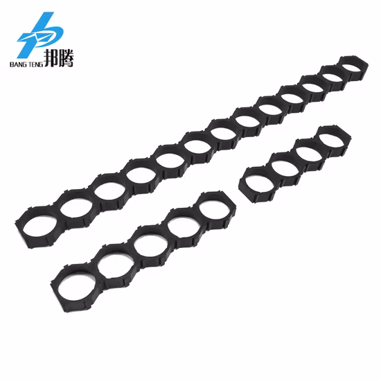 1000PCS Honeycomb Type 21700 Lithium Battery 4p Holder Bracket for Battery Pack Battery Storage Battery Charger Plastic Cell Battery Holder