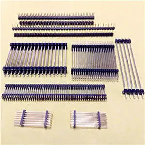 2.54mm Pitch 50pin Straight Connector Machine Terminal Pin IC Socket
