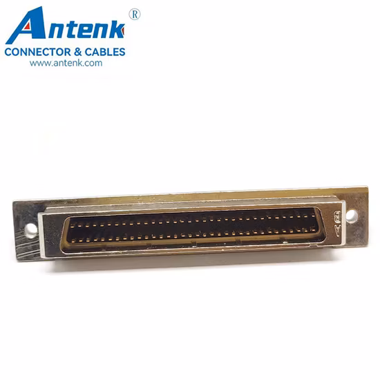 1.27mm Pitch 68p Male PCB Straight SCSI Connector
